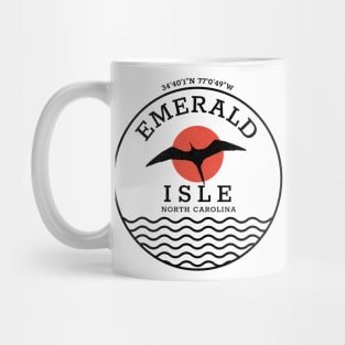 Emerald Isle, NC Summertime Vacationing Seagull Sunrise Mug